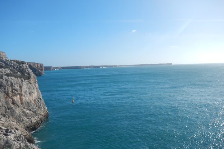 an island in the middle of a body of water